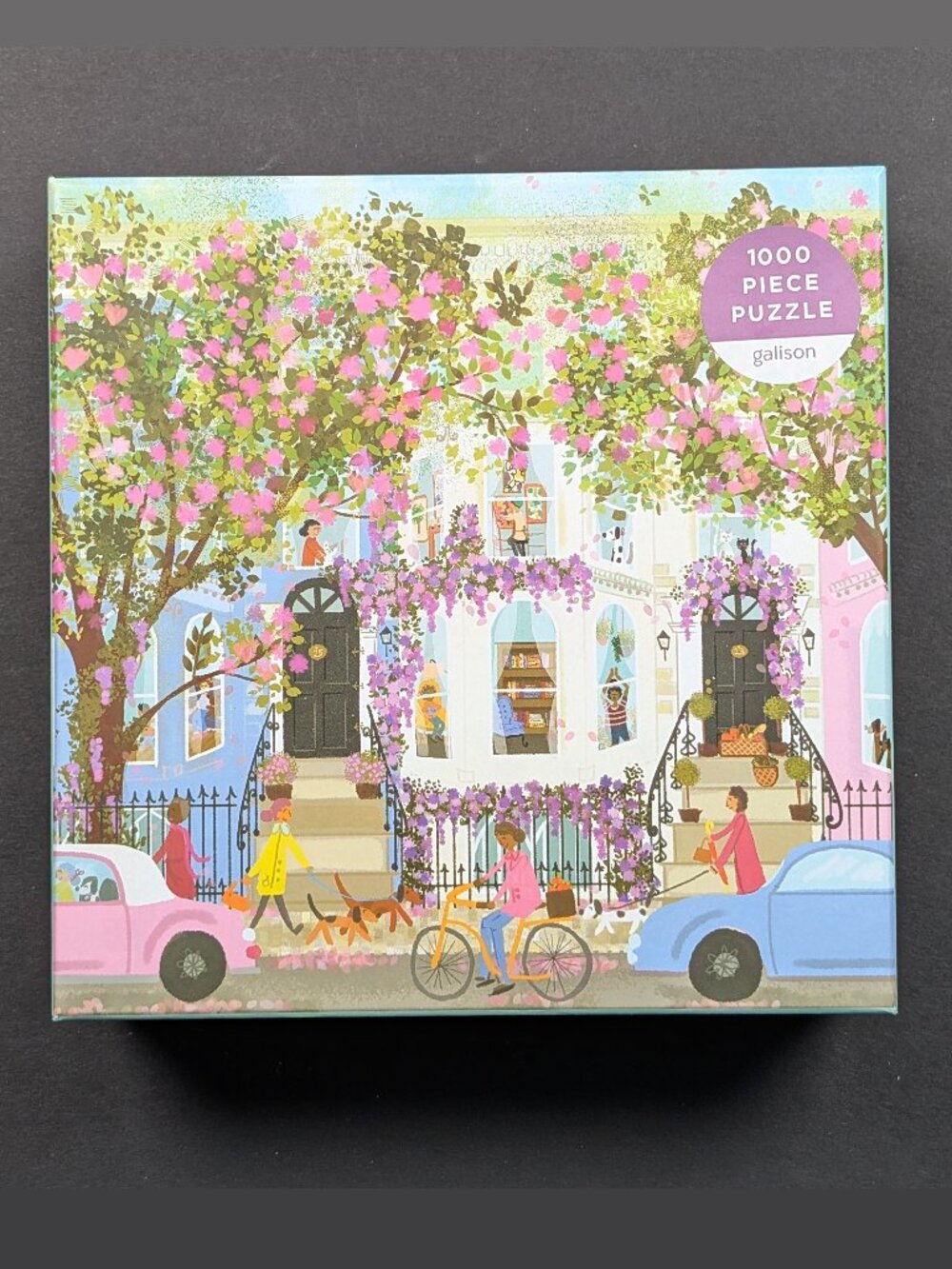 Galison Spring Terrace 1000 Piece Jigsaw Puzzle